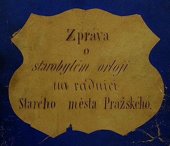 tituln strana rukopisu