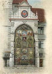 Orloj v r. 1898