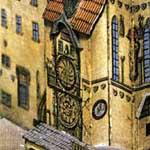 orloj v roce 1835 Langweil